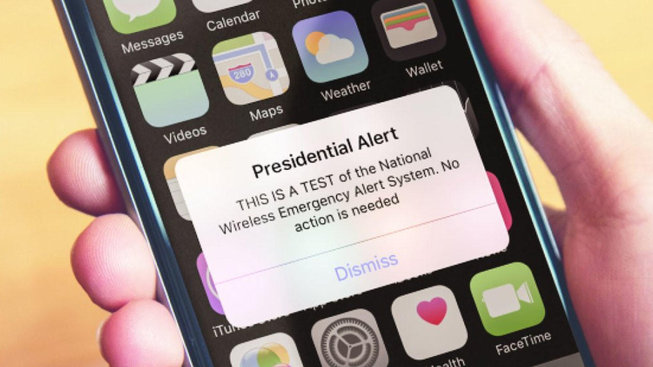 FEMA Wireless Emergency Alert Test -- October 3, 2018
